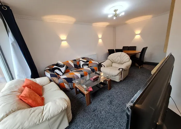 度假居 2-bed Sleeps 4 Parking *